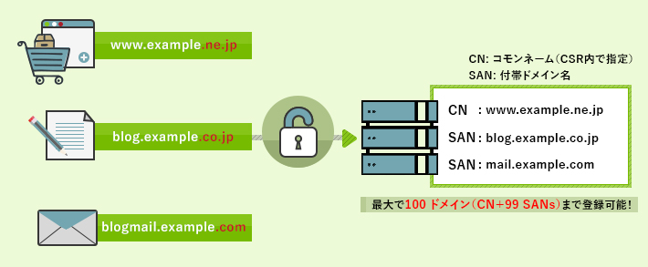 マルチドメインSSL